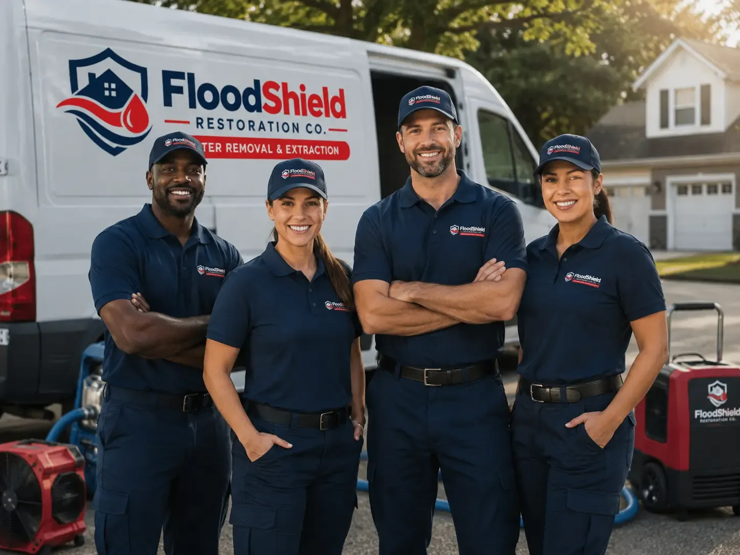 Flood Damage Restoration company in Flat Rock, OH